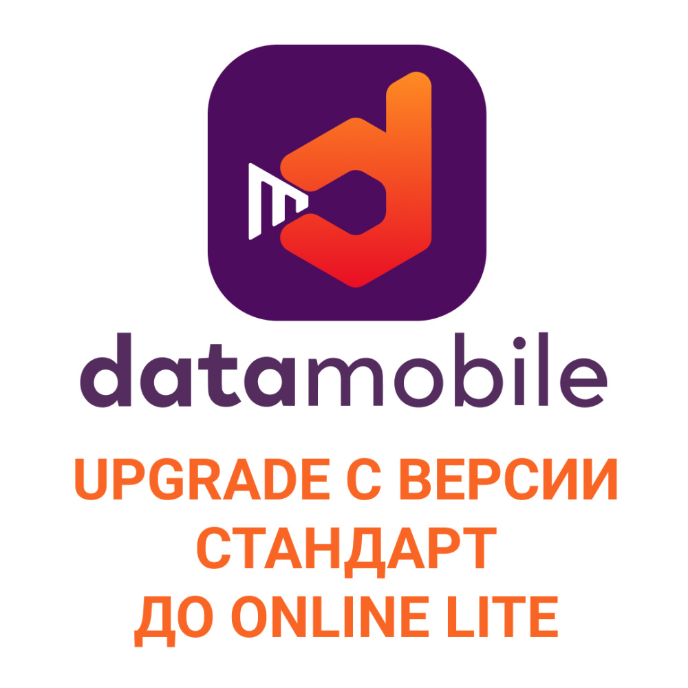 картинка DataMobile, Upgrade с версии Стандарт до Online Lite - подписка на 12 месяцев от Ритейл Сервис 24